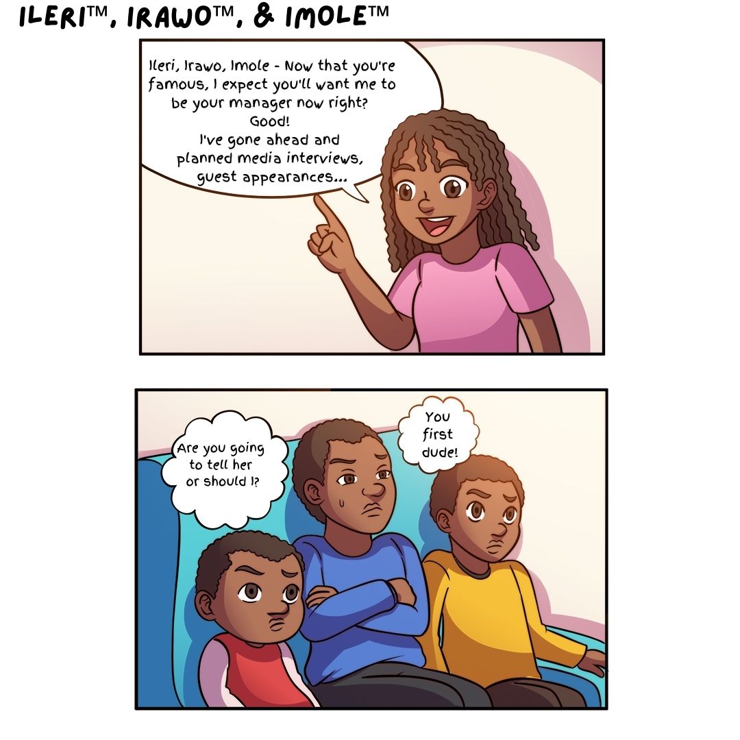 Ileri™, Irawo™, & Imole™  - Comic Strip